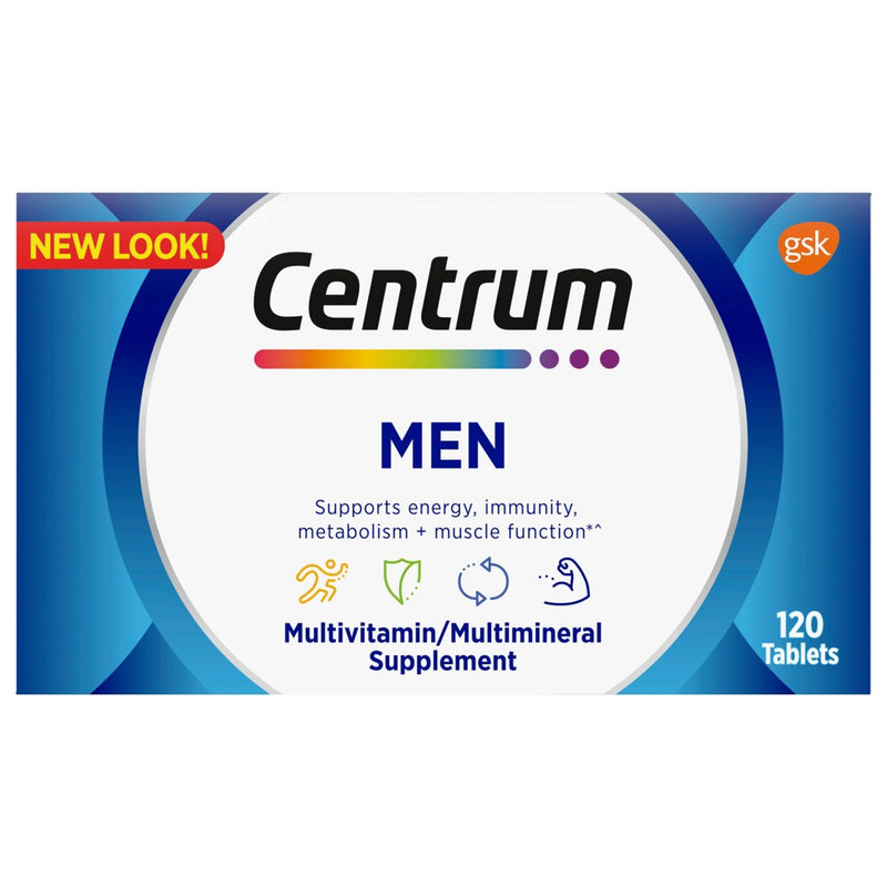 Centrum Men Multivitamin / Multimineral Dietary Supplement Tablets - 120ct