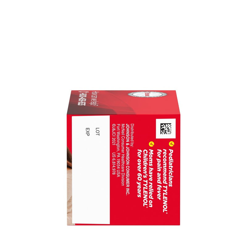 Children's Tylenol Pain + Fever Relief Chewables - Acetaminophen - Grape - 24ct - 3 PACK