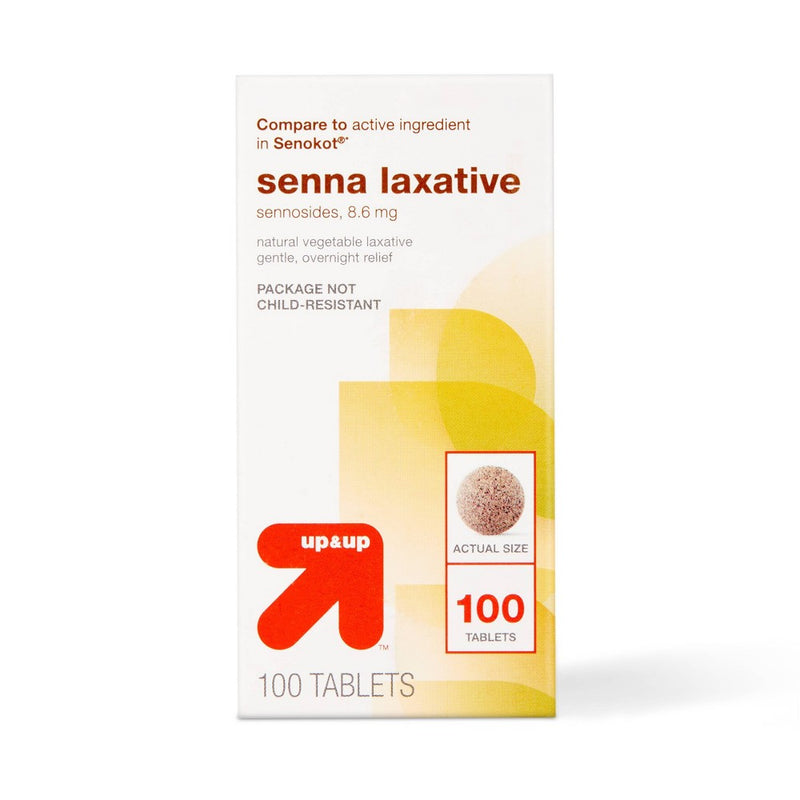 Senna Laxative Tablets - 100ct - up & up