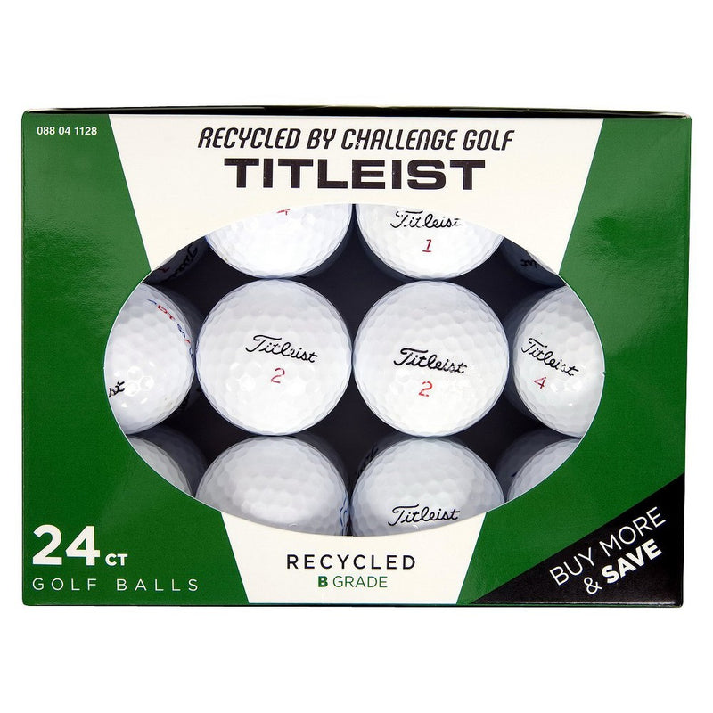 Titleist Recycled B Grade Golf Balls - 24pk