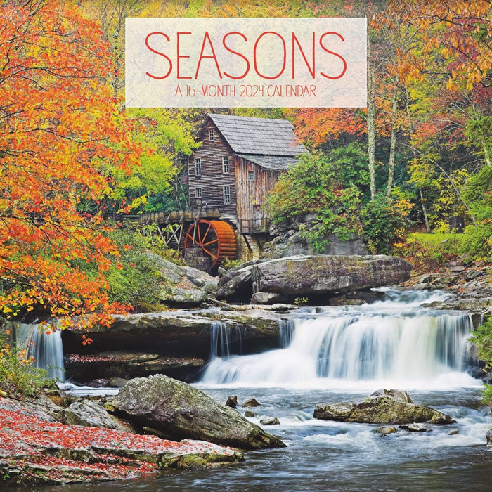 2024 Seasons Wall Calendar (Wall Calendar)