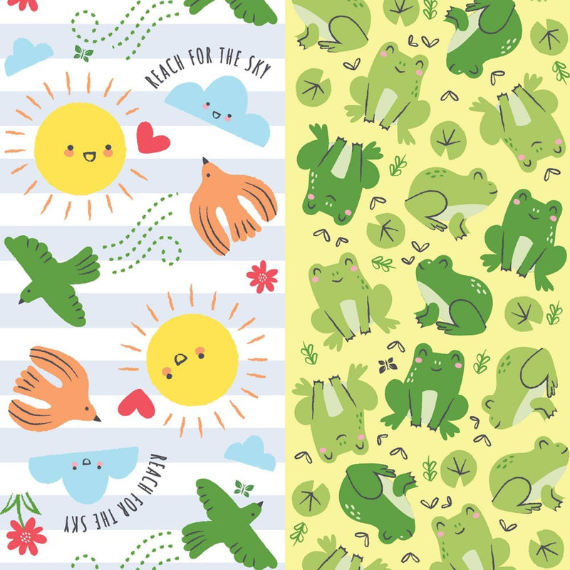 The Honest Company Clean Conscious Disposable Diapers Spread Your Wings & Ur Ribbiting - Size 3 - 68ct