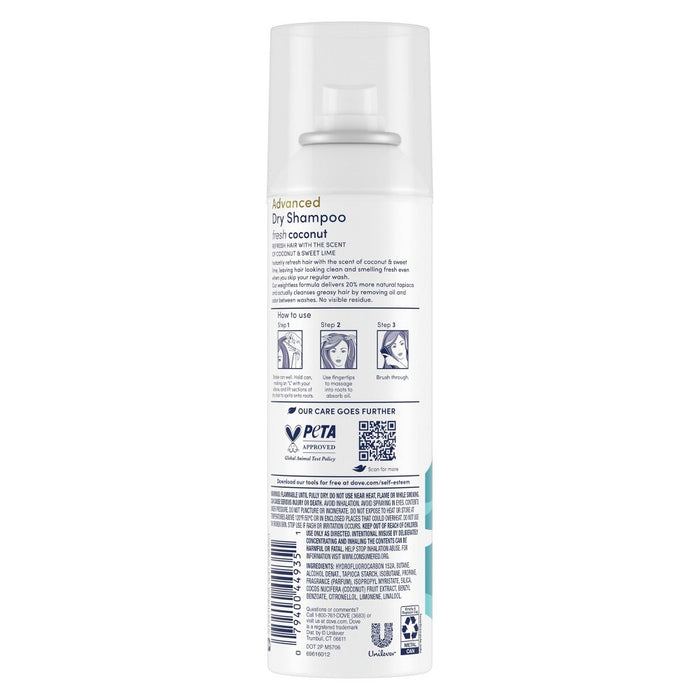 Dove Beauty Refresh + Care Fresh Coconut Dry Shampoo - 5oz
