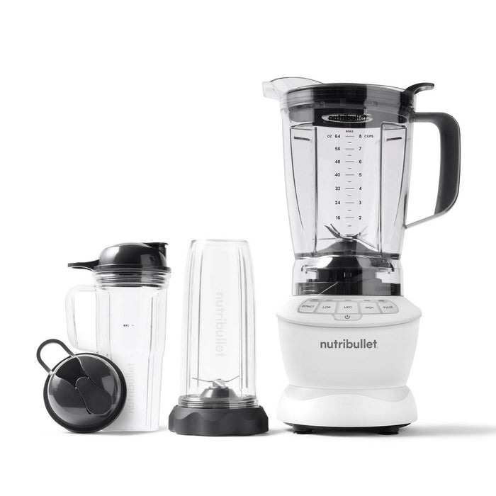 nutribullet Blender Full Size Combo 1200 Watt 640z NBF20500AW - Matte White