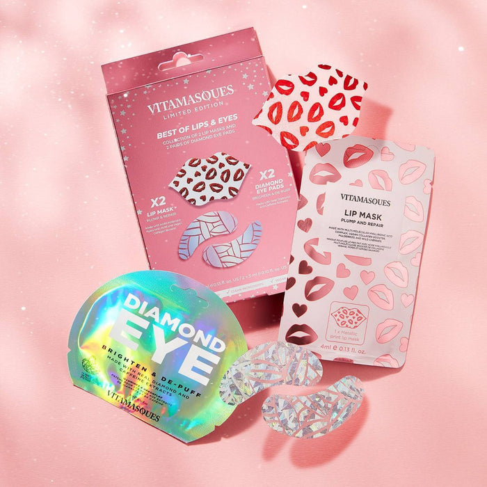 Vitamasques Lip + Eye Box Set - 4ct