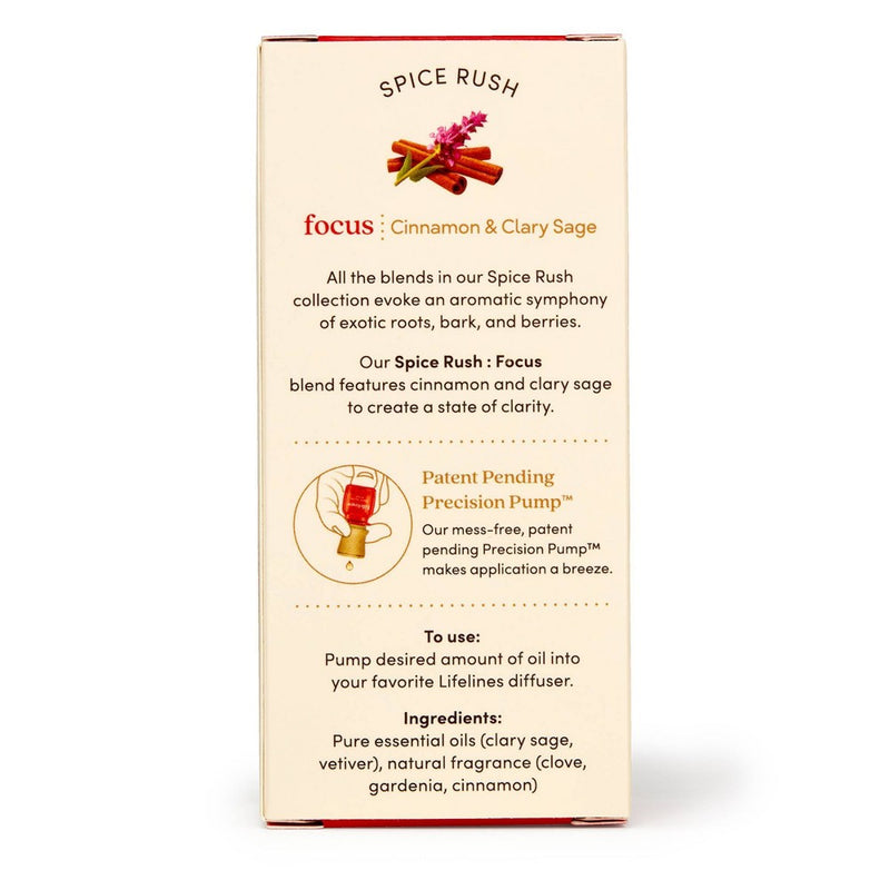 Essential Oil Blend - Spice Rush: Focus - Lifelines