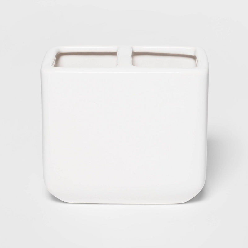 Oversized Toothbrush Holder White - Room Essentials
