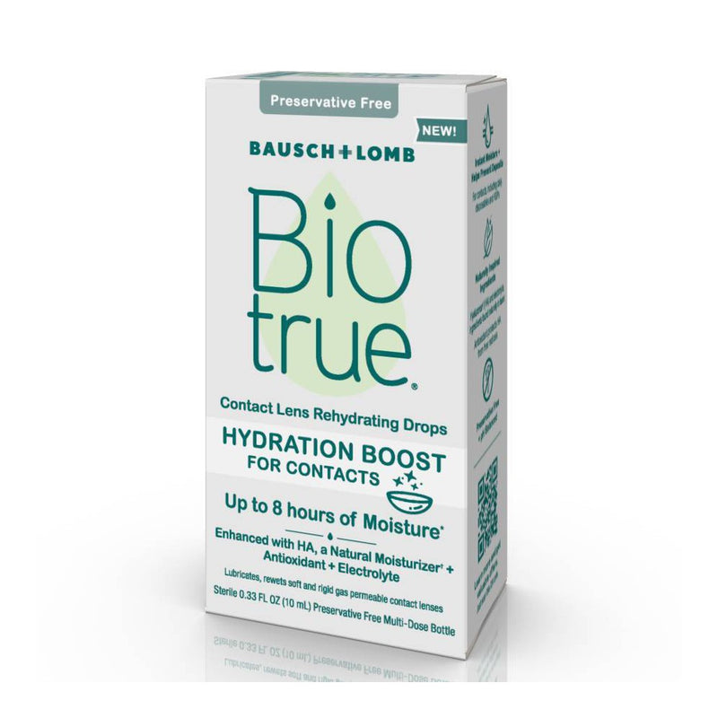 Biotrue Hydration Boost Contact Lens Rehydrating Drops - 0.33 fl oz