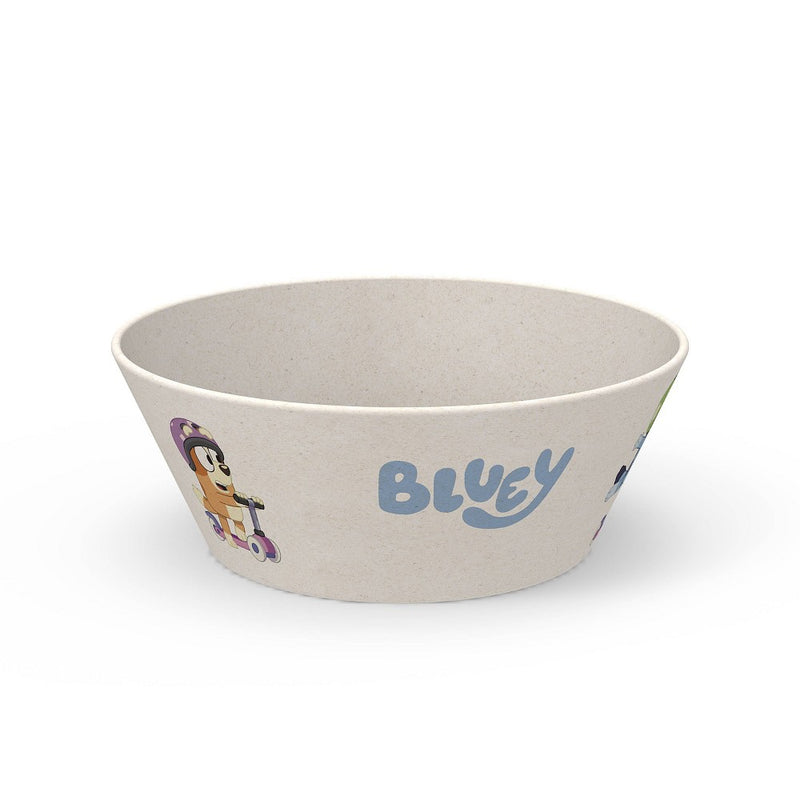 Zak Designs 'Bluey' 22oz 2pk Melamine and Bamboo Bowl Set