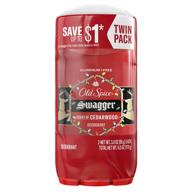 Old Spice Limited Edition Swagger Deodorant Gift Set - 2.6oz/2pk