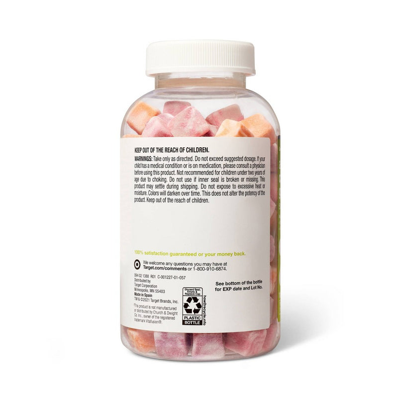 Calcium Gummies - Orange, Strawberry & Cherry - 100ct - up & up