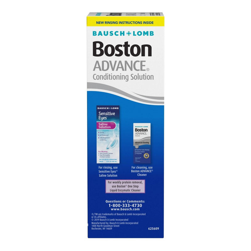 Bausch + Lomb Boston Advance Conditioning Contact Lens Solution - 3.5 fl oz.