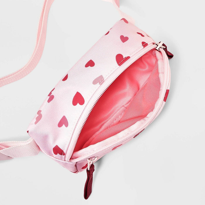Girls' Heart Fanny Pack - Cat & Jack Pink