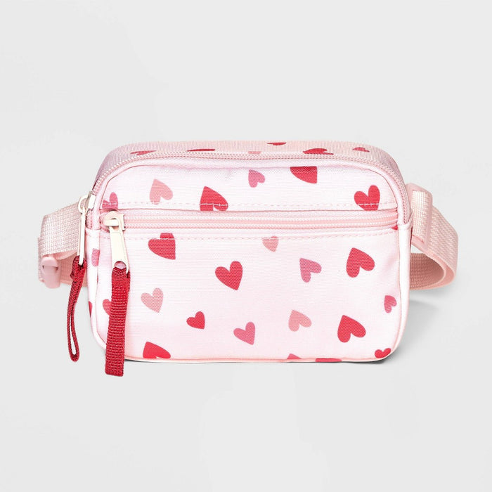 Girls' Heart Fanny Pack - Cat & Jack Pink