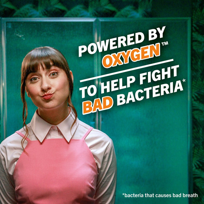 TheraBreath Fresh Breath Oral Rinse Icy Mint - 33.8 fl oz