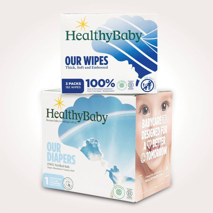 HealthyBaby Diapers - Size 1 - 70ct