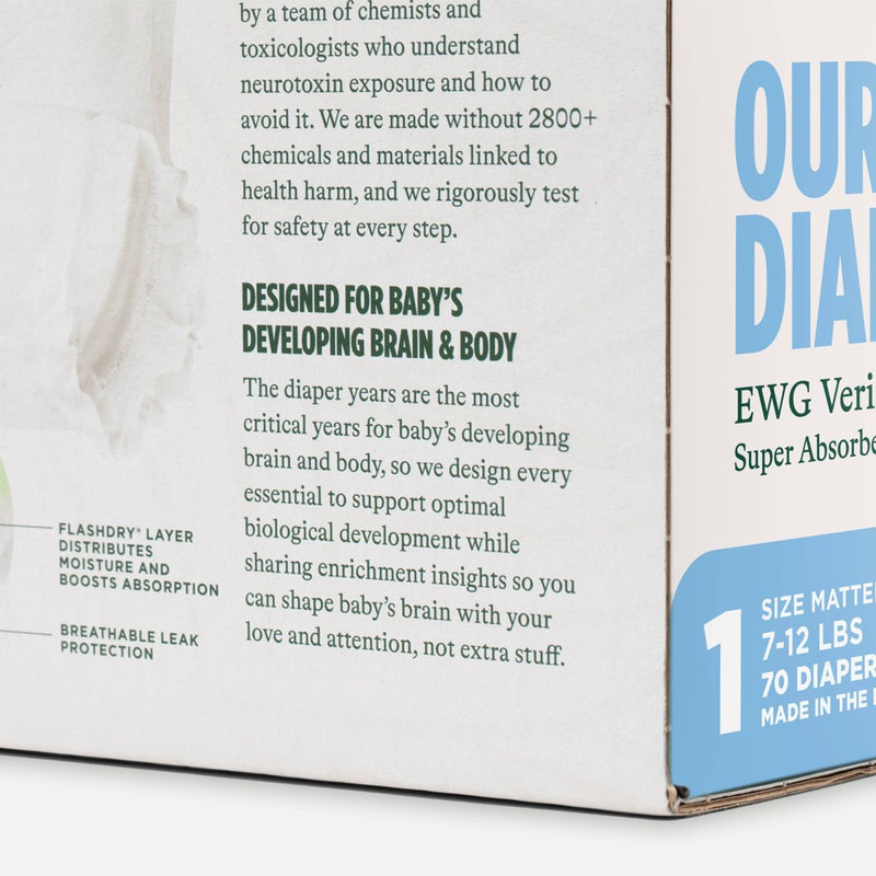 HealthyBaby Diapers - Size 1 - 70ct