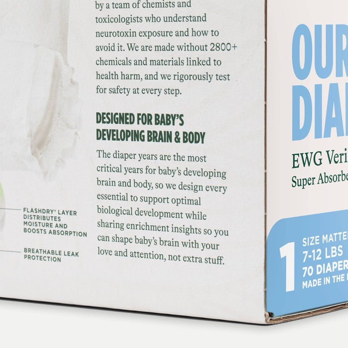 HealthyBaby Diapers - Size 1 - 70ct