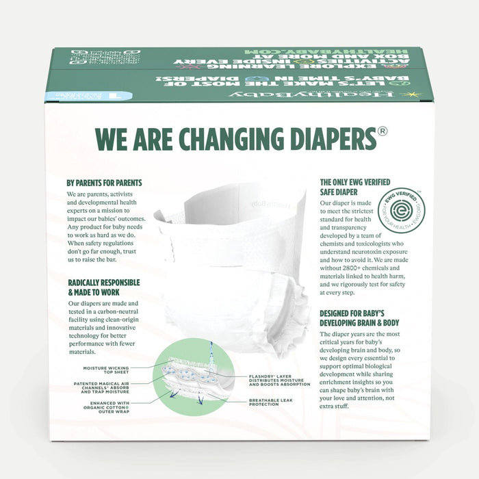 HealthyBaby Diapers - Size 1 - 70ct