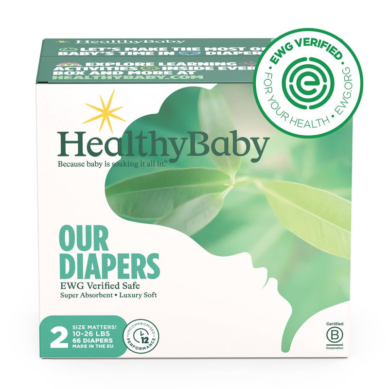 HealthyBaby Diapers - Size 2 - 66ct