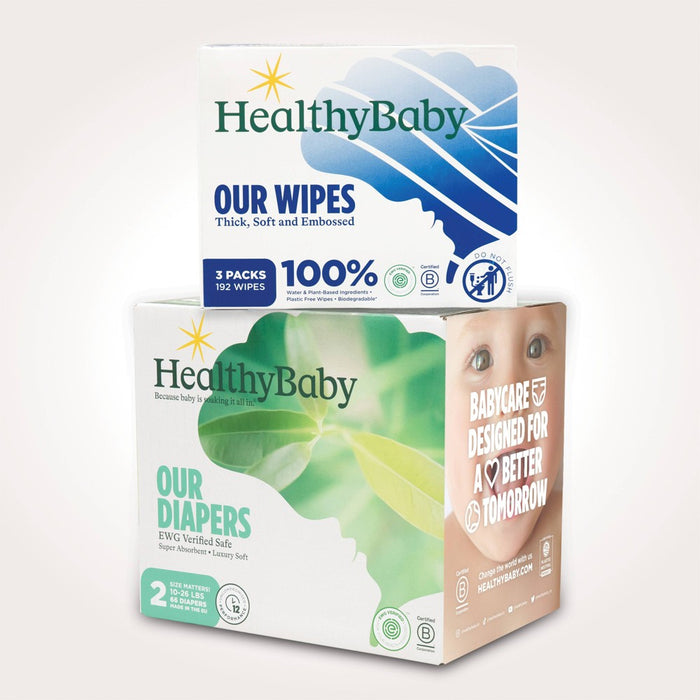 HealthyBaby Diapers - Size 2 - 66ct