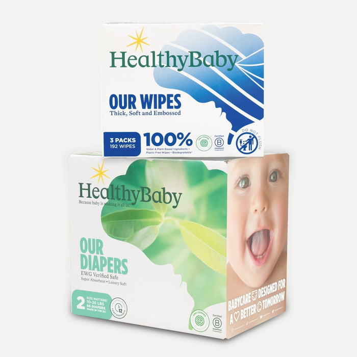 HealthyBaby Diapers - Size 2 - 66ct