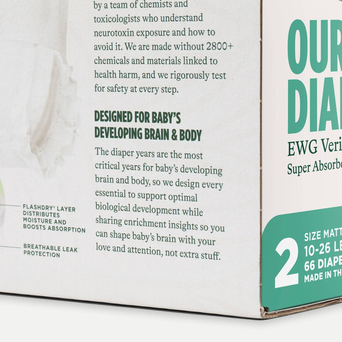 HealthyBaby Diapers - Size 2 - 66ct