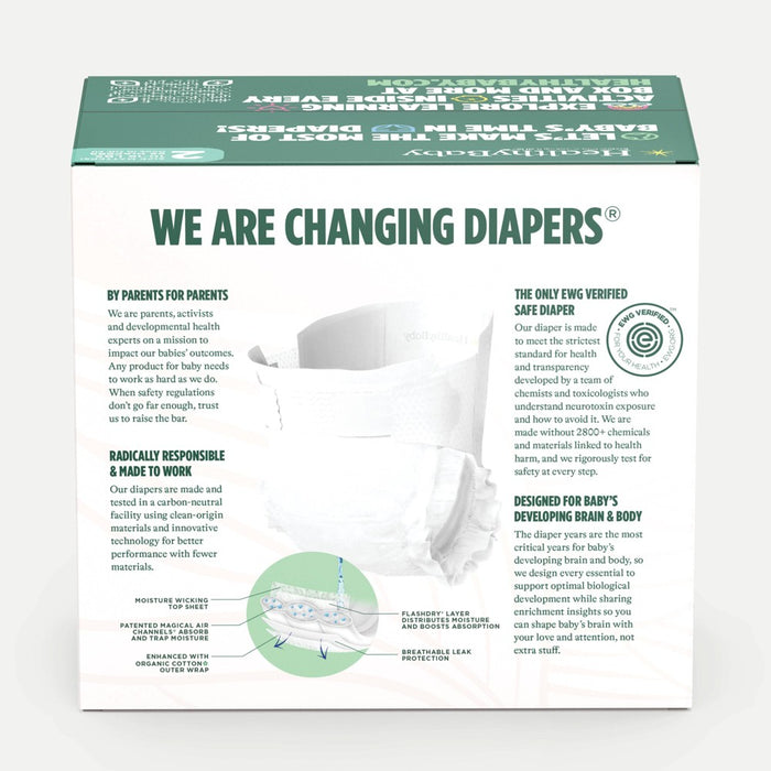 HealthyBaby Diapers - Size 2 - 66ct