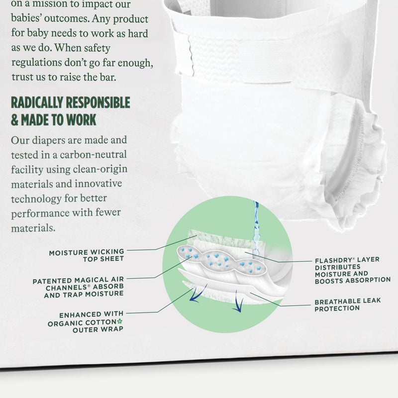 HealthyBaby Diapers - Size 2 - 66ct