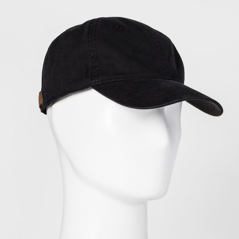 Washed Baseball Cap - Goodfellow & Co Black One Size