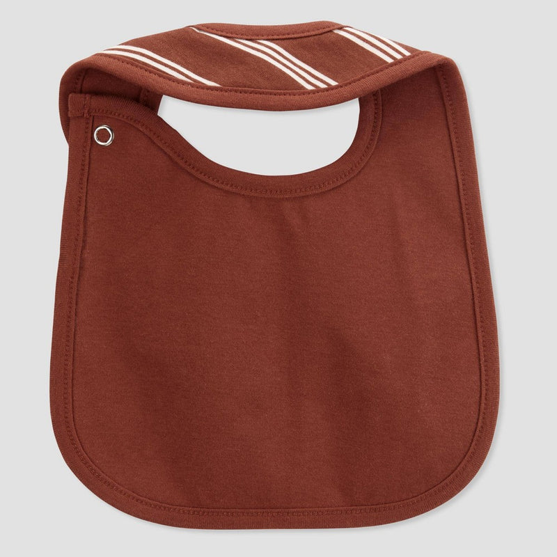 Carter's Just One You? Baby Boys' 3pk Bear Bib - Blue/Brown