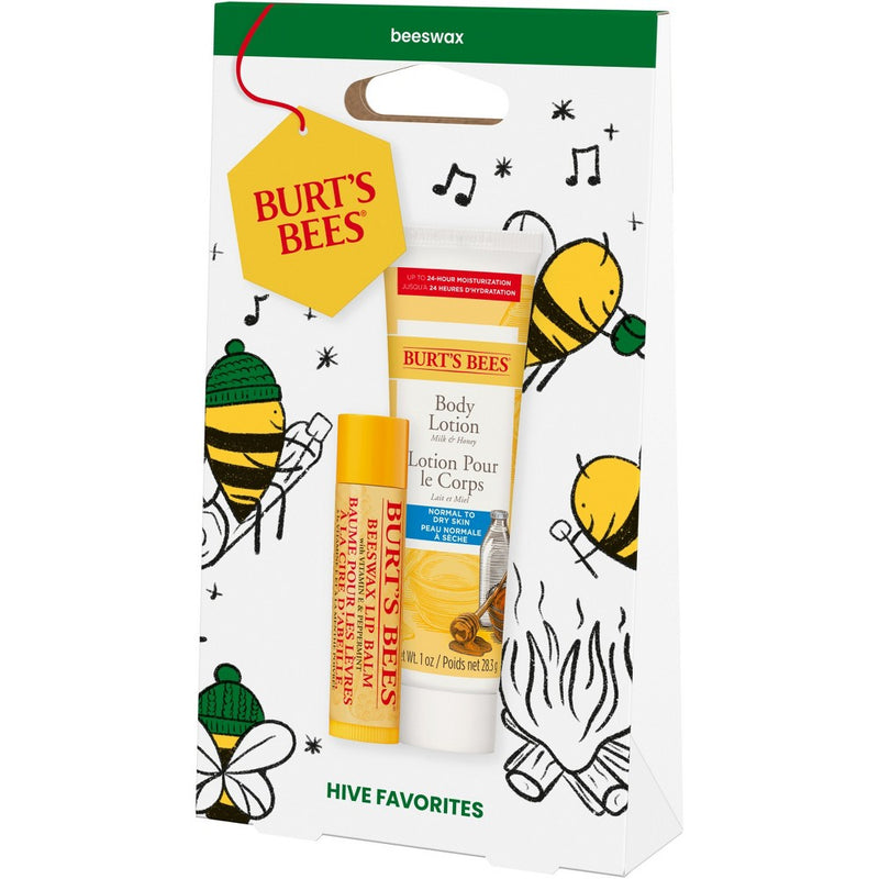 Burt's Bees Hive Favorites Beeswax Lip Balms Gift Set - 2pc