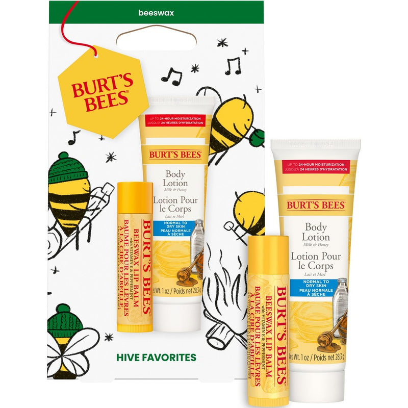 Burt's Bees Hive Favorites Beeswax Lip Balms Gift Set - 2pc