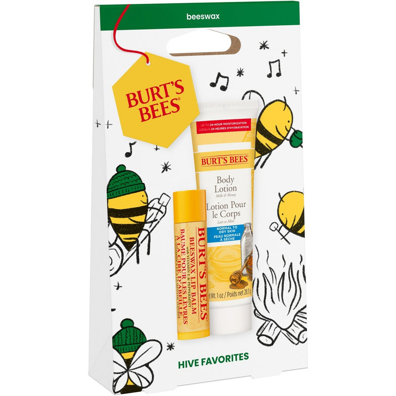 Burt's Bees Hive Favorites Beeswax Lip Balms Gift Set - 2pc