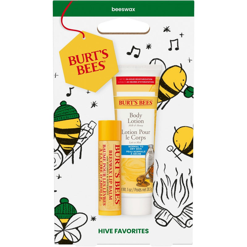 Burt's Bees Hive Favorites Beeswax Lip Balms Gift Set - 2pc