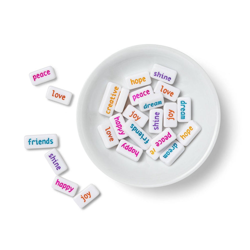 Word Tile Beads - Mondo Llama