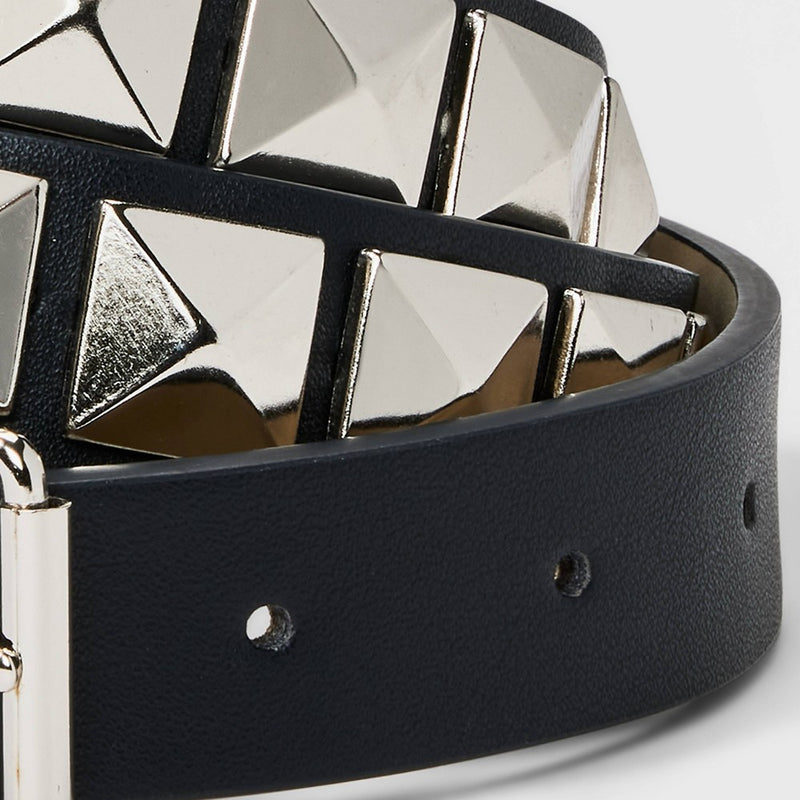 Women's Studded Belt - Wild Fable Black XS