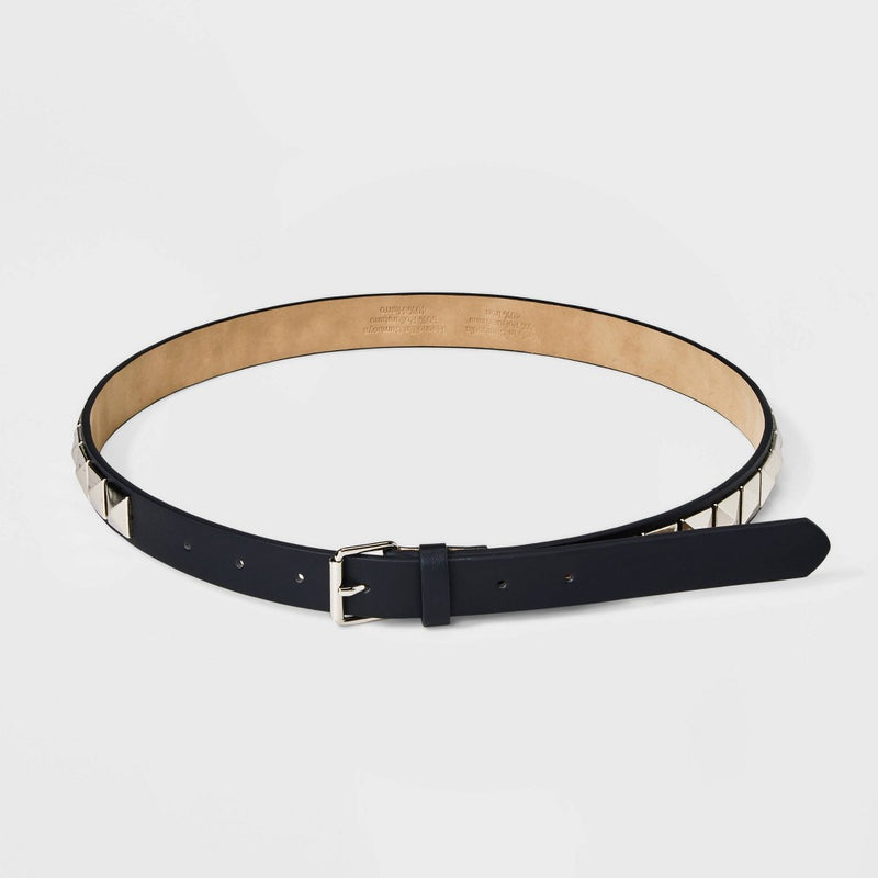 Women's Studded Belt - Wild Fable Black XS