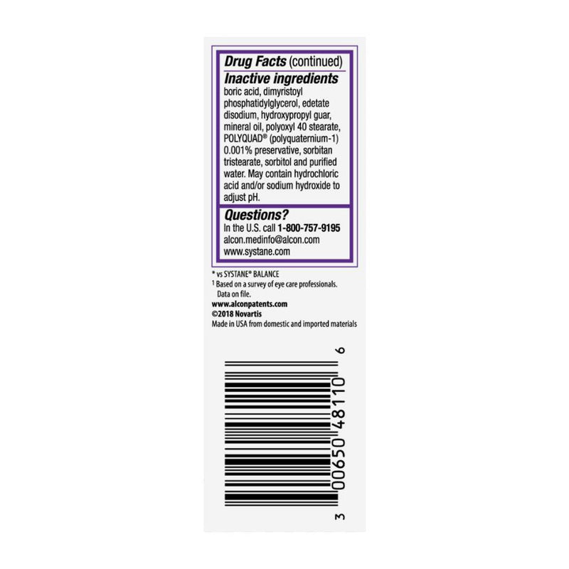 Systane Complete Eye Drops - 0.34 fl oz