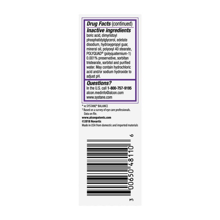 Systane Complete Eye Drops - 0.34 fl oz