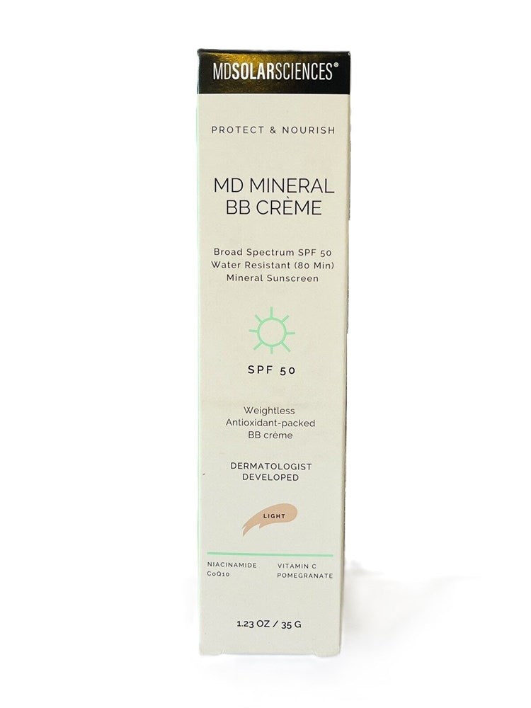 MDSolarSciences MD Mineral BB Cream - Light - SPF50 - 1.23oz EXP: 08/2025