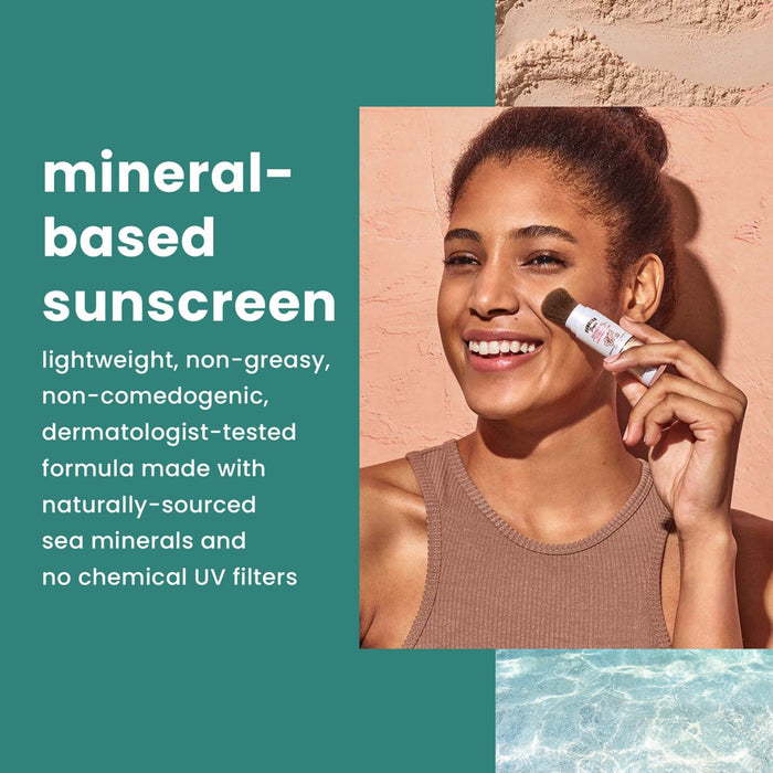 Hawaiian Tropic Mineral Skin Nourishing Sunscreen Powder Brush - SPF 30 - 0.15oz