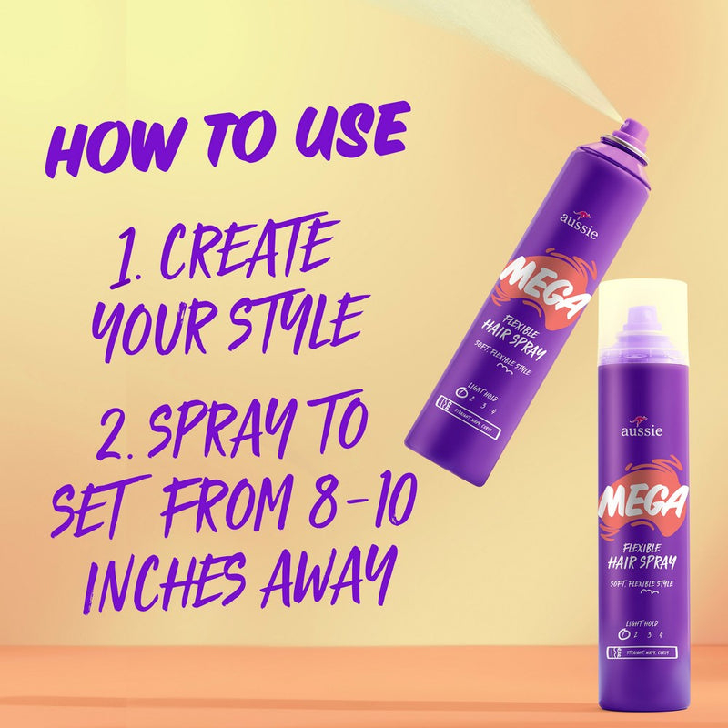 Aussie Mega Hair Spray - 10oz
