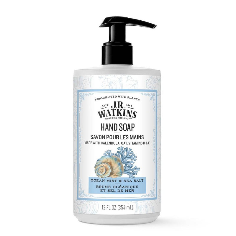 J.R. Watkins Hand Soap - Ocean Mist & Sea Salt - 12 fl oz