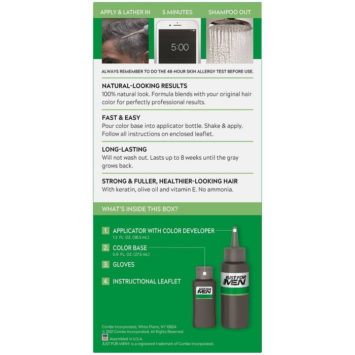 Just For Men Shampoo In Medium Brown H-36