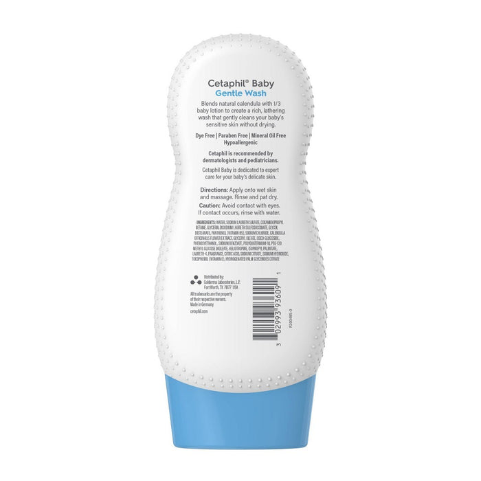 Cetaphil Baby Gentle Wash with Organic Calendula - 7.8 fl oz