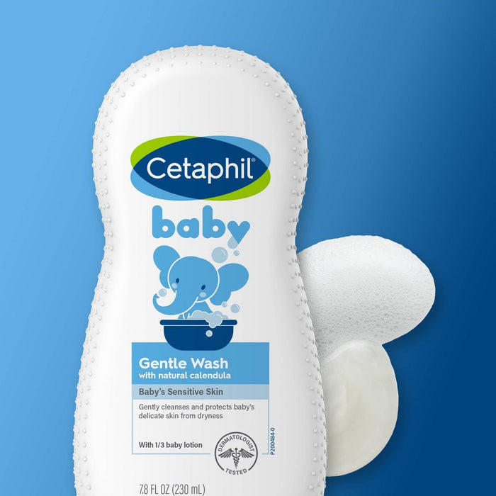 Cetaphil Baby Gentle Wash with Organic Calendula - 7.8 fl oz