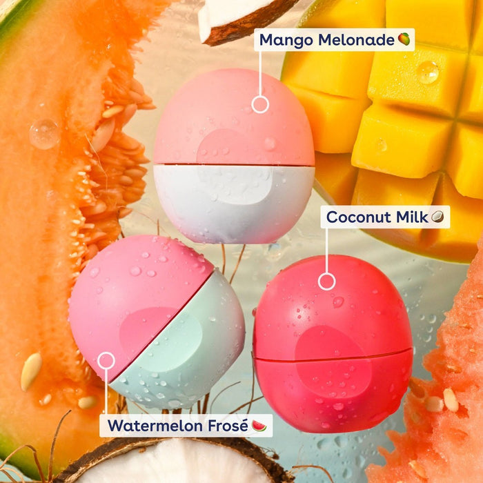 eos Lip Balm Sphere Variety Pack - Juicy Vibes - 3pk