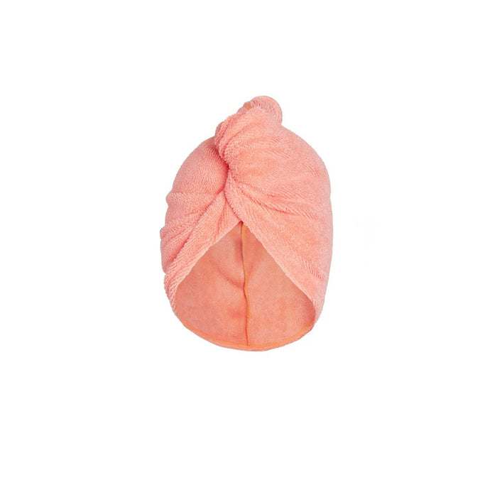 Turbie Twist Microfiber Hair Towel Pink Flower and White - 2pk