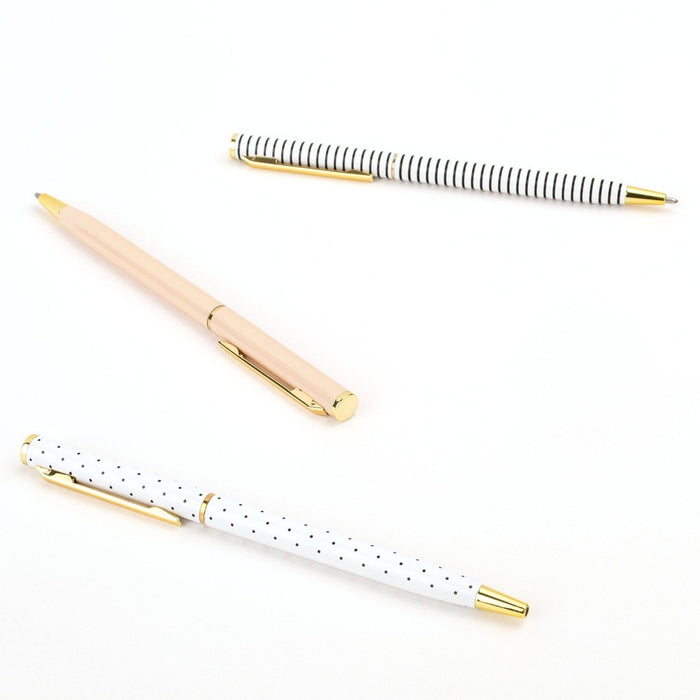 3ct Ballpoint Pens Black Ink - Sugar Paper Essentials